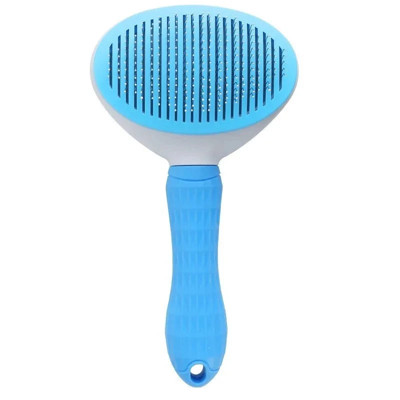 ProjectPaw Self-Cleaning Pet Grooming Brush
