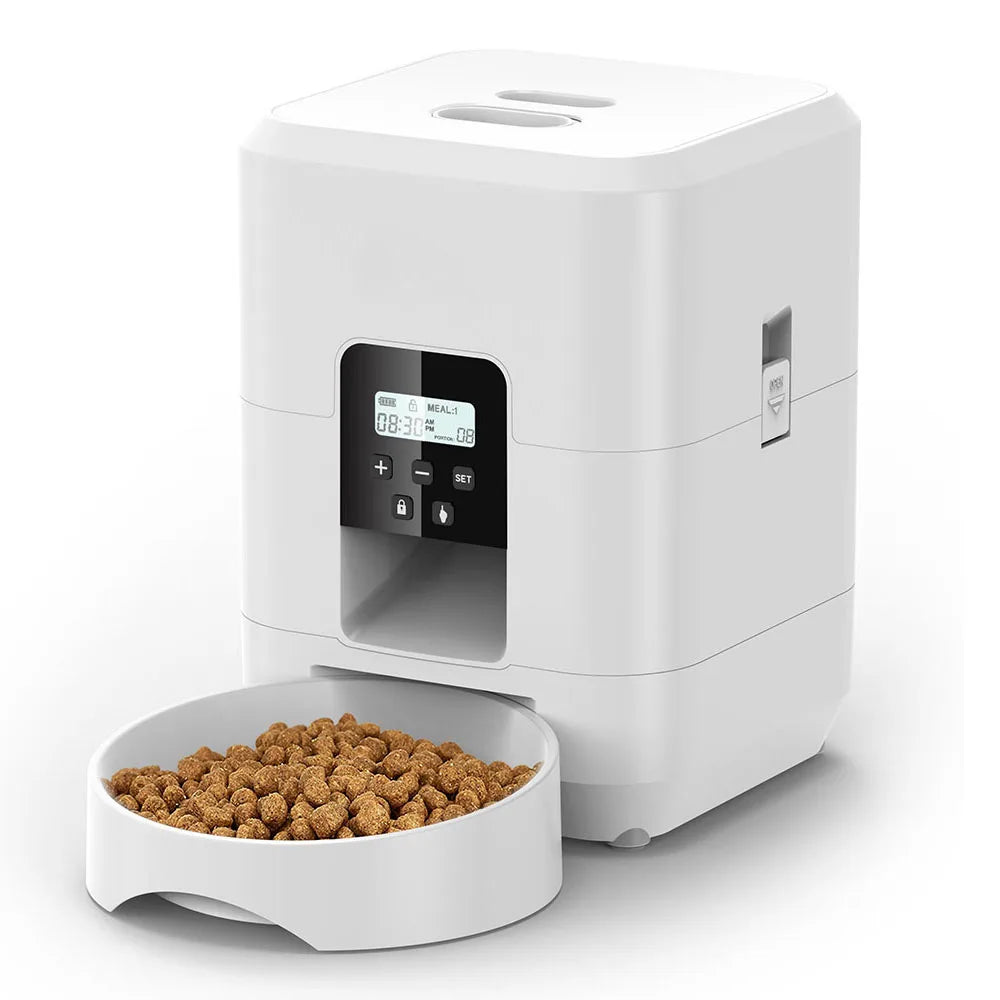 ProjectPaw™ Smart Automatic Pet Feeder | WiFi App Control & Scheduled Feeding