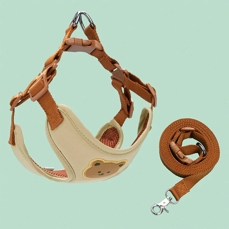 ProjectPaw™ Premium Comfort Pet Harness & Leash Set | Breathable & Secure