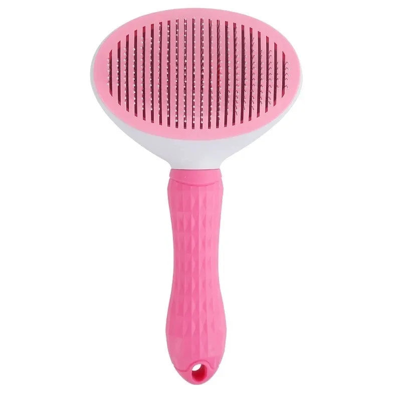 ProjectPaw Self-Cleaning Pet Grooming Brush