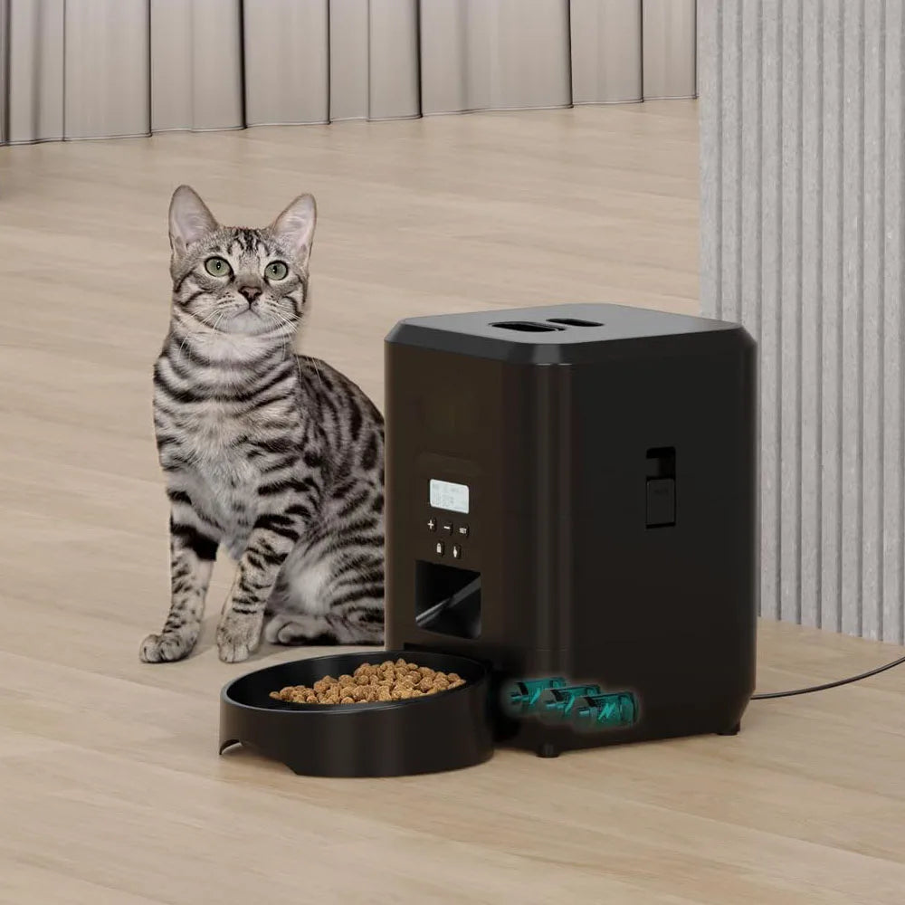 ProjectPaw™ Smart Automatic Pet Feeder | WiFi App Control & Scheduled Feeding