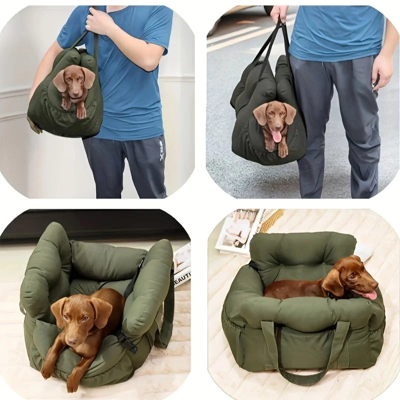 ProjectPaw ComfortRide™ Dog Car Booster Seat