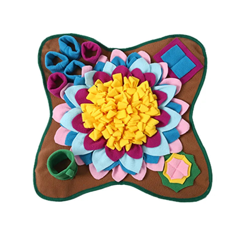 ProjectPaw™ Interactive Snuffle Mat | Dog Feeding & Mental Enrichment Puzzle