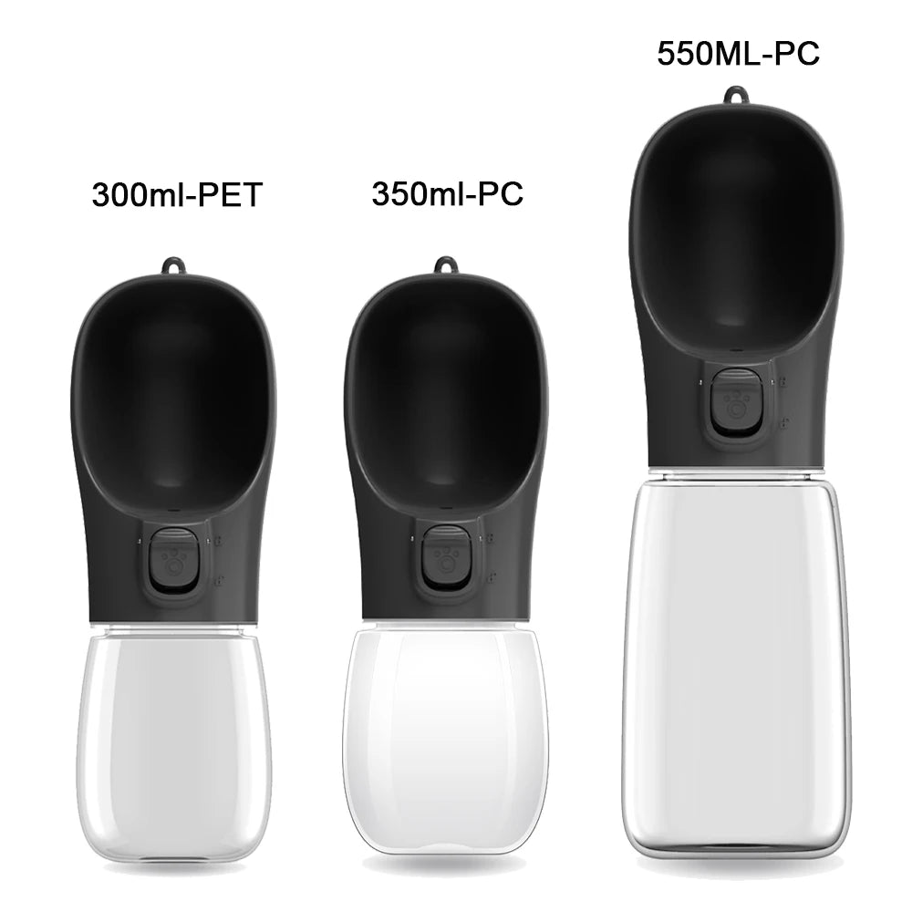 ProjectPaw™ Portable Dog Water Bottle | Leak-Proof Travel Drinking Bottle 550ml