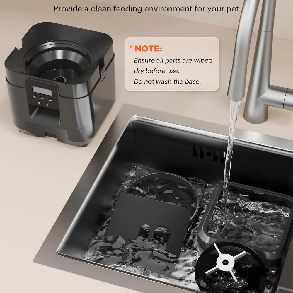 ProjectPaw™ Smart Automatic Pet Feeder | WiFi App Control & Scheduled Feeding