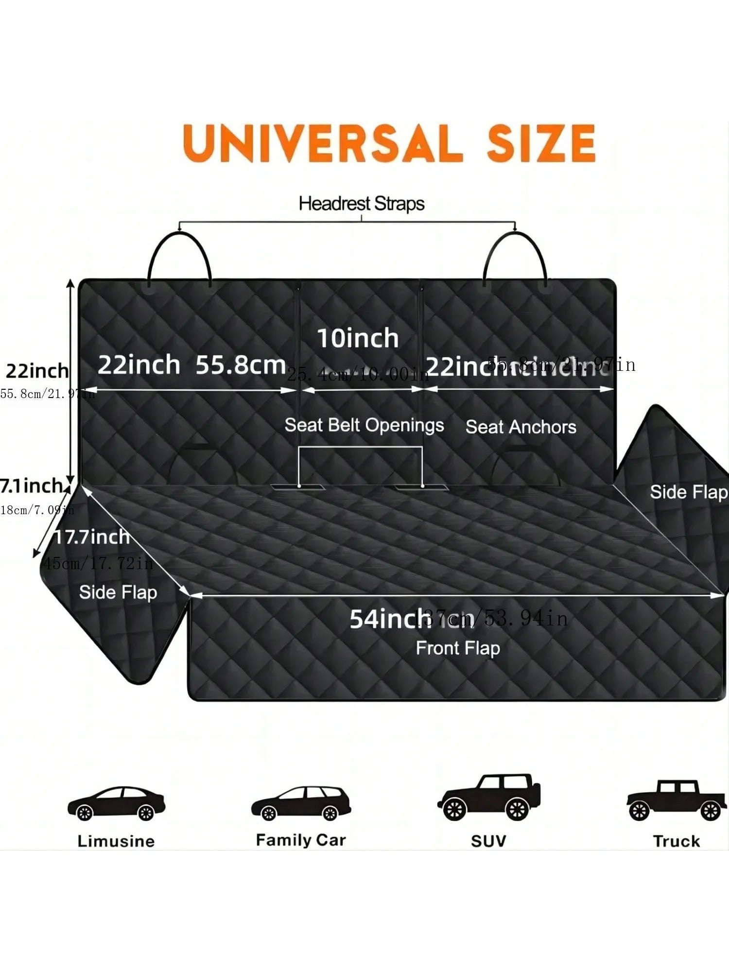 Premium Dog Car Travel Seat | Waterproof Safety Booster