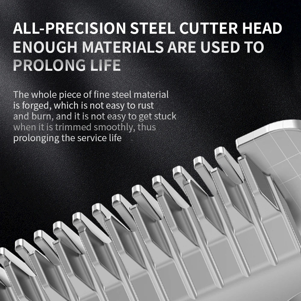 ProjectPaw™ Professional Pet Grooming Kit | Low-Noise Rechargeable Clipper