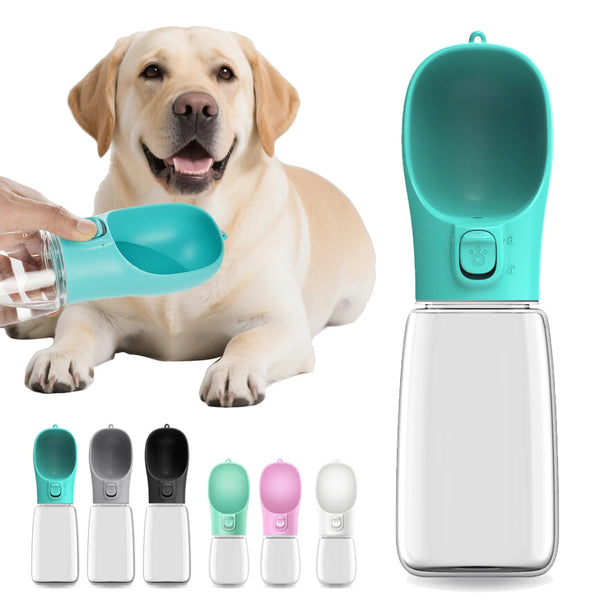 ProjectPaw™ Portable Dog Water Bottle | Leak-Proof Travel Drinking Bottle 550ml