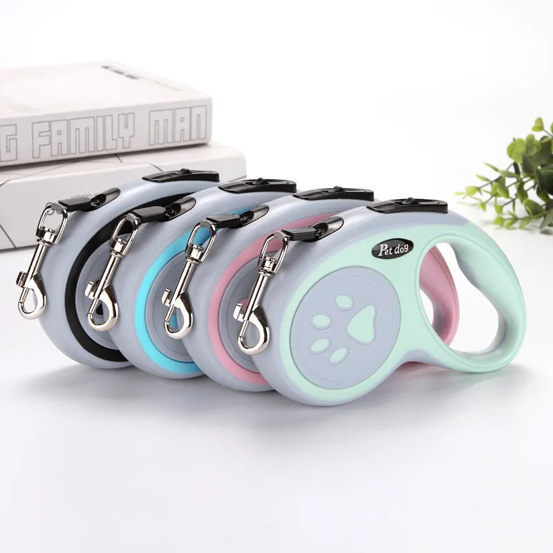 ProjectPaw™ Premium Retractable Pet Leash | Smooth & Secure 3M/5M