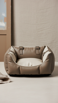 Vegan Leather Dog Car Seat